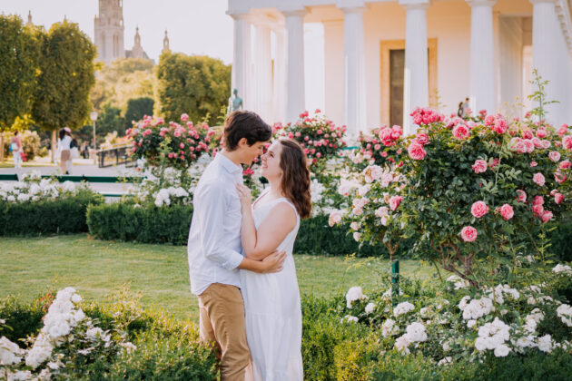 Engagement photoshoot in Vienna