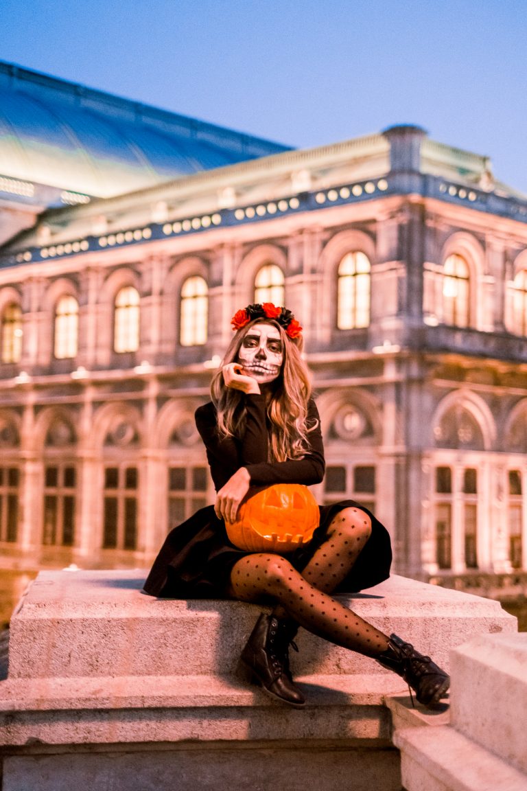 Halloween shooting in Vienna Opera Albertina Platz