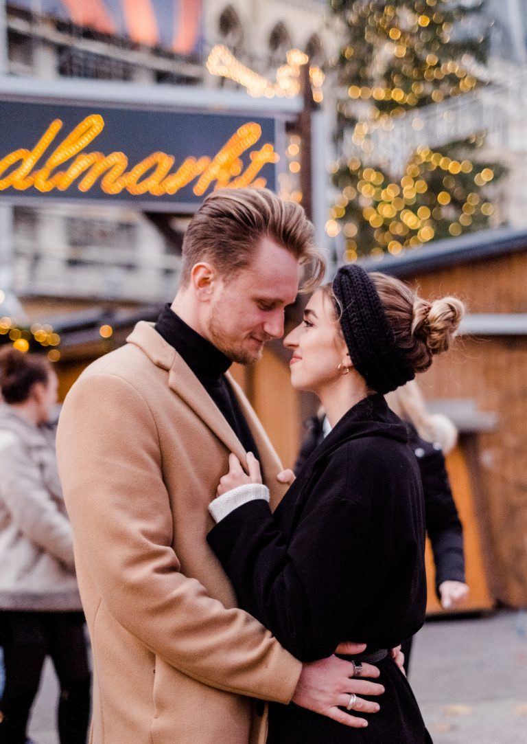 Christmas Couple Shooting Vienna