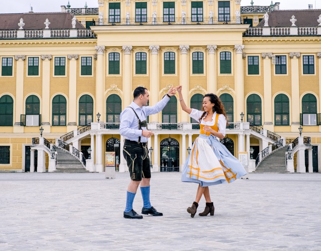 Schönbrunn Engagement Photography