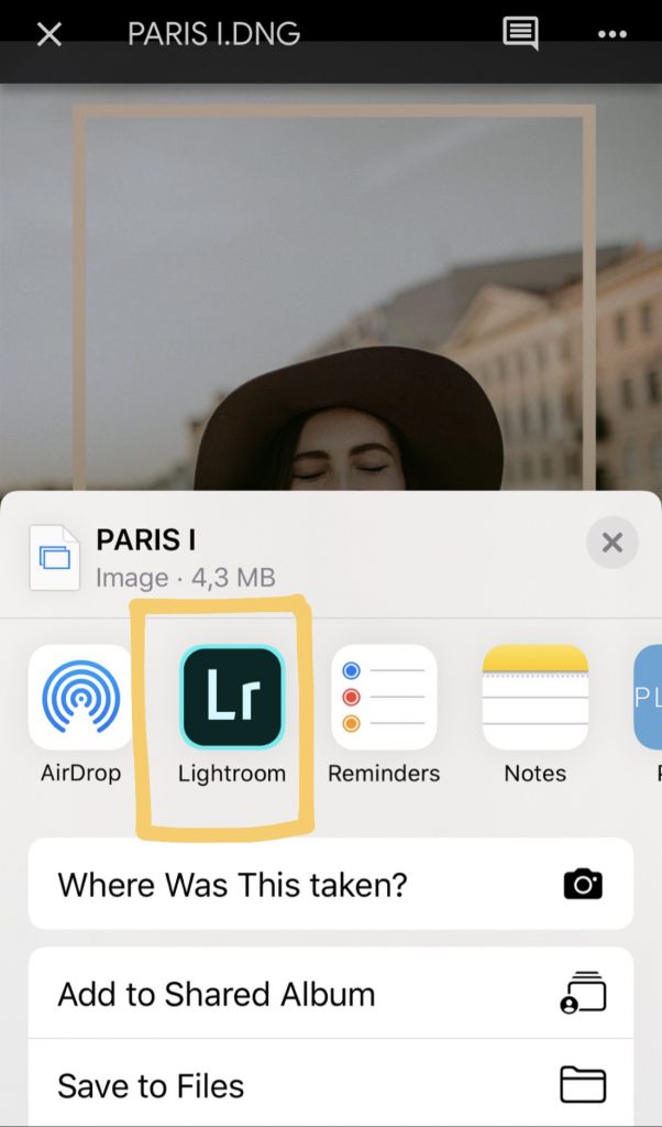 How to install Lightroom Mobile preset