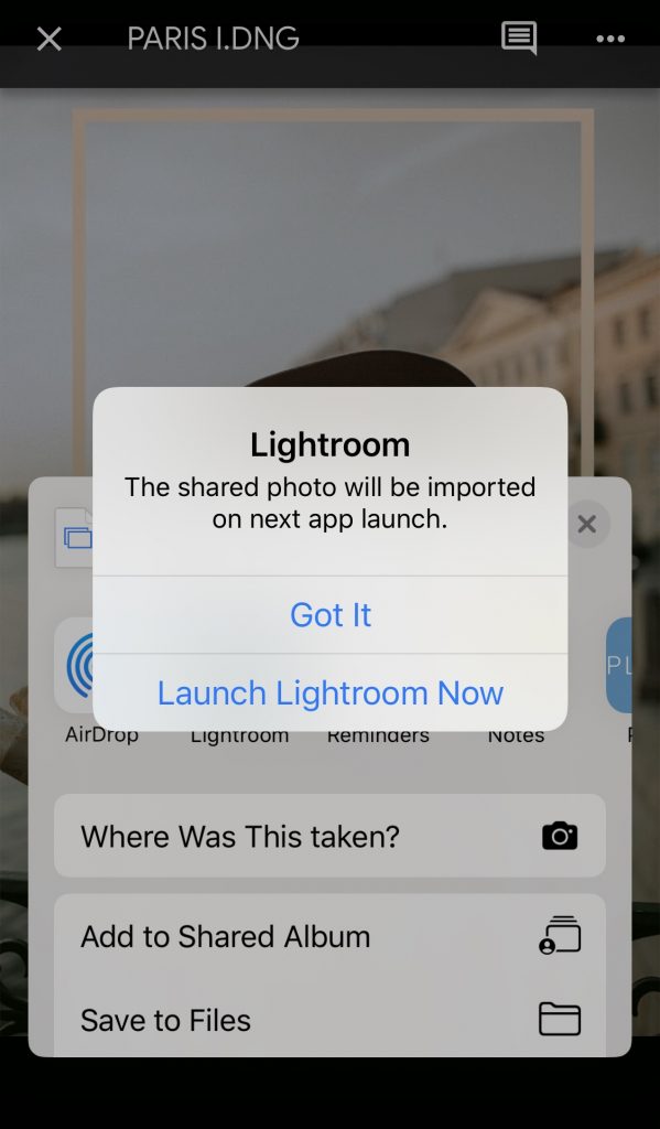 How to install Lightroom Mobile preset