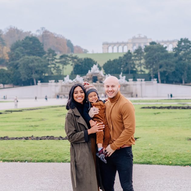 Family Shooting in Schönbrunn