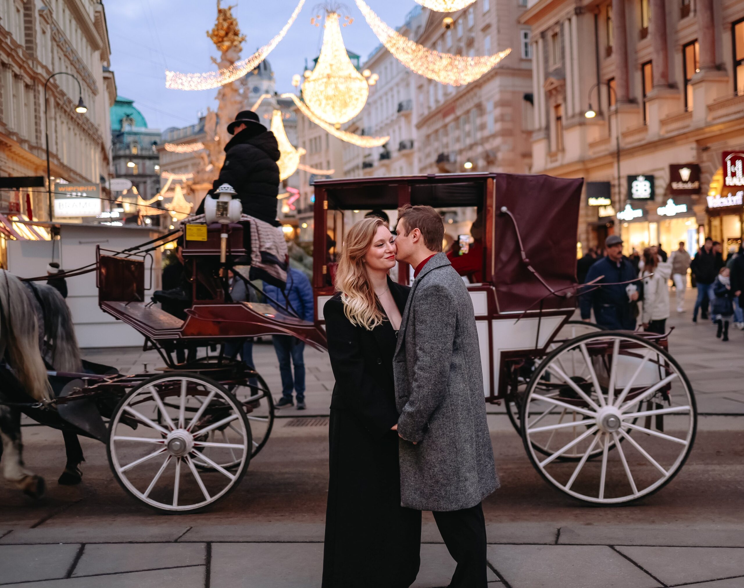 Christmas Photo shoot in Vienna
